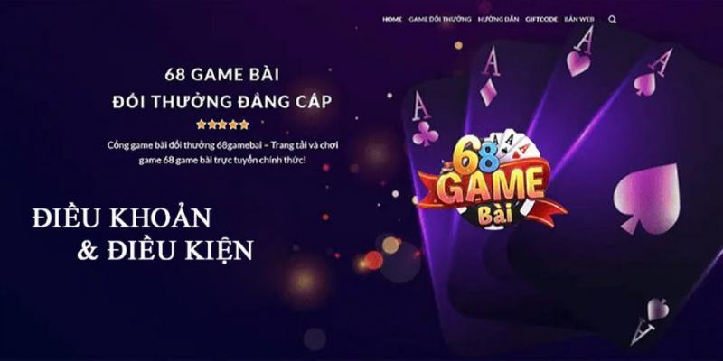 Điều khoản dịch vụ 68 game bài - Thông Tin Cập Nhật Mới Nhất 2 Điều khoản dịch vụ khuyến mãi, nạp/ rút tiền